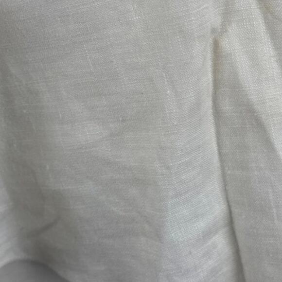 Vintage Jessica McClintock Linen & Lace Peplum Dress Cottagecore  Rare Unique - Picture 7 of 15